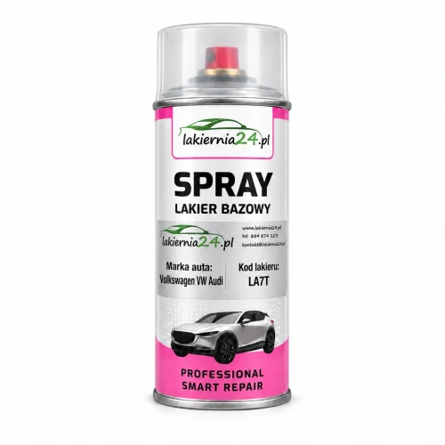Lakier samochodowy Volkswagen VW Audi LA7T baza w sprayu 400 ml