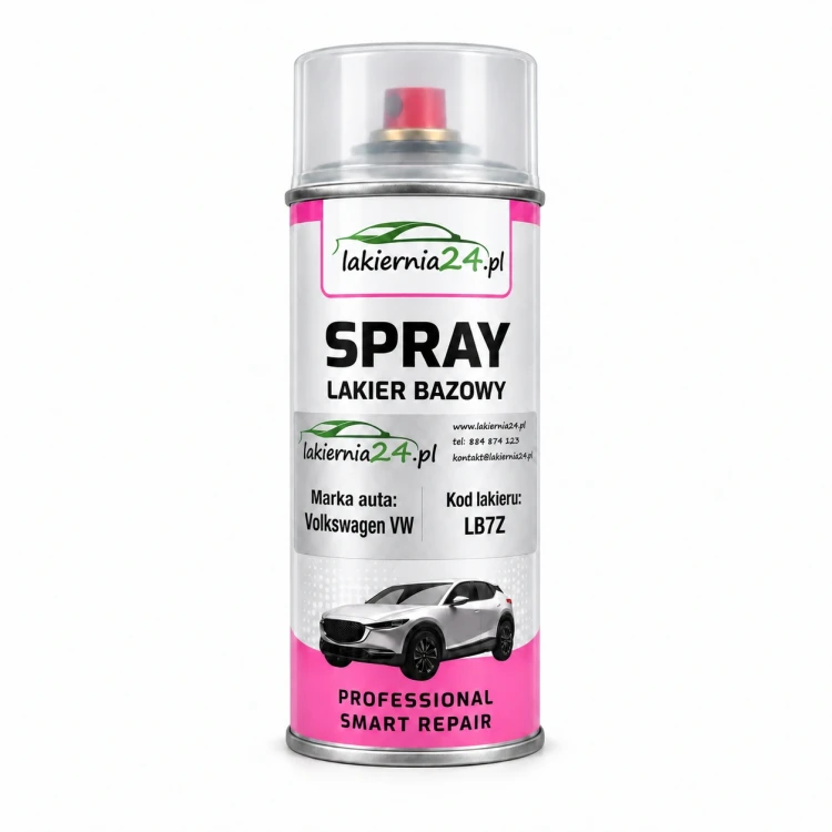 Lakier samochodowy Volkswagen VW LB7Z baza w sprayu 400 ml