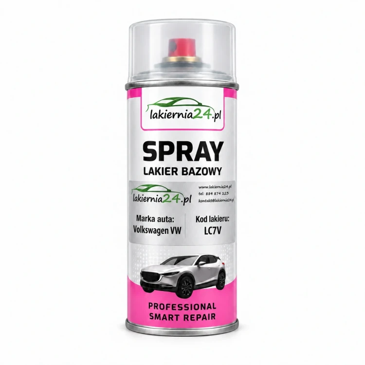 Lakier samochodowy Volkswagen VW LC7V baza w sprayu 400 ml