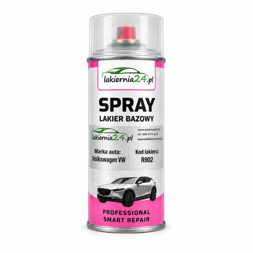 Lakier samochodowy Volkswagen VW R902 baza w sprayu 400 ml