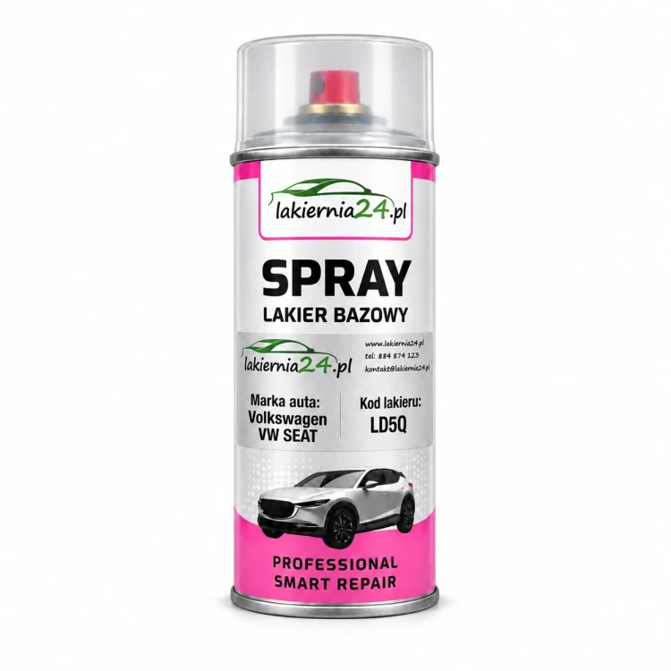 Lakier samochodowy Volkswagen VW SEAT LD5Q baza w sprayu 400 ml
