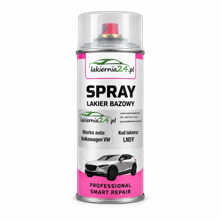 Lakier samochodowy Volkswagen VW LN5Y baza w sprayu 400 ml