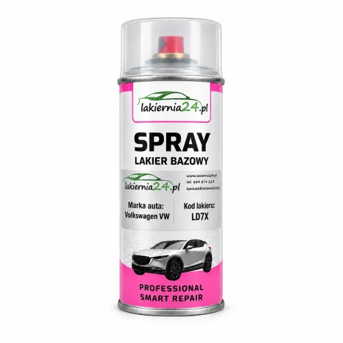 Lakier samochodowy Volkswagen VW LD7X baza w sprayu 400 ml