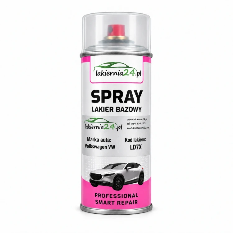 Lakier samochodowy Volkswagen VW LD7X baza w sprayu 400 ml