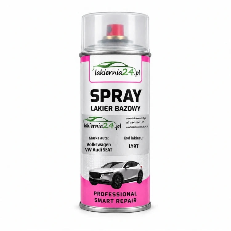 Lakier samochodowy Volkswagen VW Audi SEAT LY9T baza w sprayu 400 ml