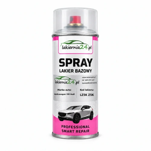 Lakier samochodowy Volkswagen VW Audi LZ5K Z5K baza w sprayu 400 ml
