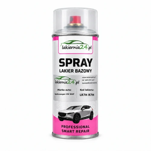 Lakier samochodowy Volkswagen VW SEAT LR7H R7H baza w sprayu 400 ml