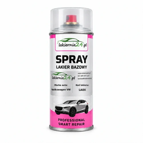 Lakier samochodowy Volkswagen VW LA8X baza w sprayu 400 ml