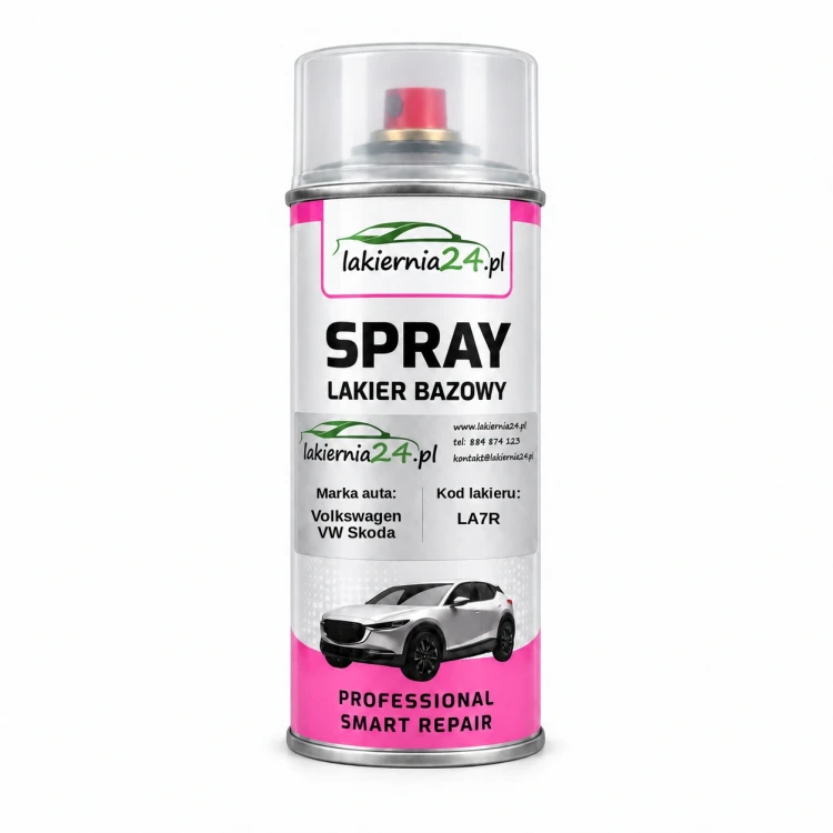 Lakier samochodowy Volkswagen VW Skoda LA7R baza w sprayu 400 ml