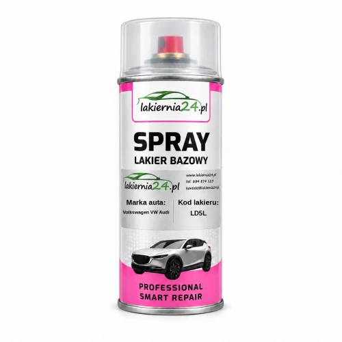 Lakier samochodowy Volkswagen VW Audi LD5L baza w sprayu 400 ml