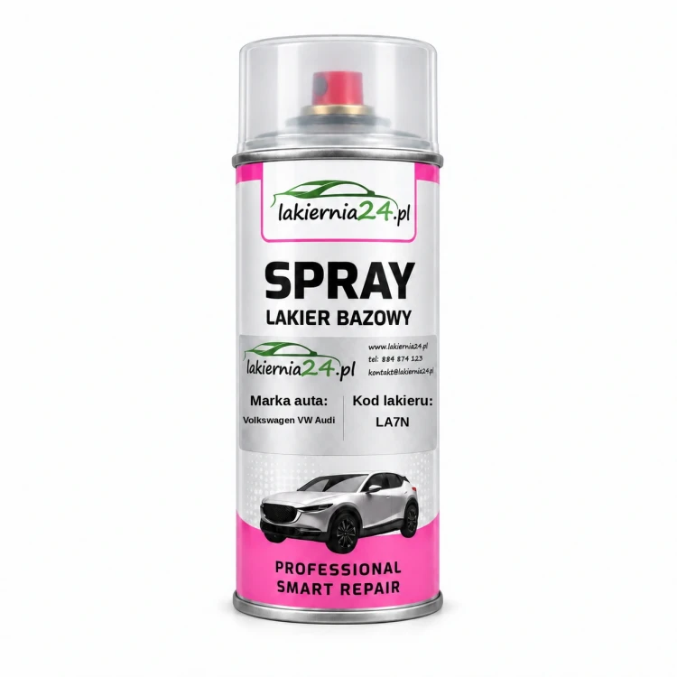 Lakier samochodowy Volkswagen VW Audi LA7N baza w sprayu 400 ml