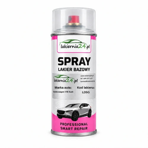 Lakier samochodowy Volkswagen VW Audi LD5G baza w sprayu 400 ml