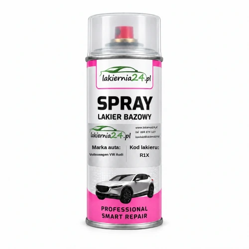 Lakier samochodowy Volkswagen VW Audi R1X baza w sprayu 400 ml