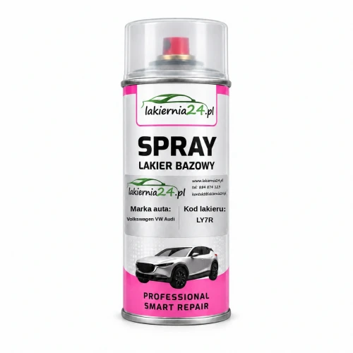 Lakier samochodowy Volkswagen VW Audi LY7R baza w sprayu 400 ml