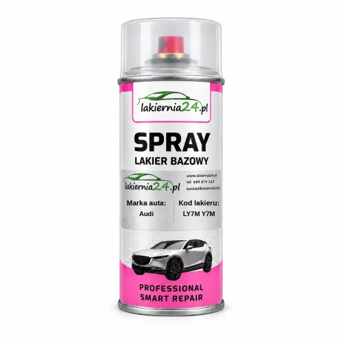 Lakier samochodowy Audi LY7M Y7M baza w sprayu 400 ml