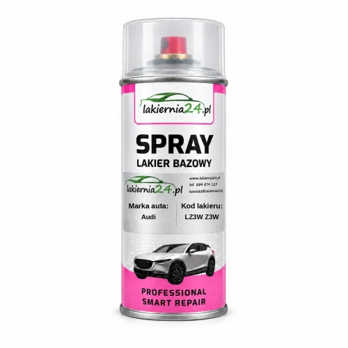 Lakier samochodowy Audi LZ3W Z3W baza w sprayu 400 ml