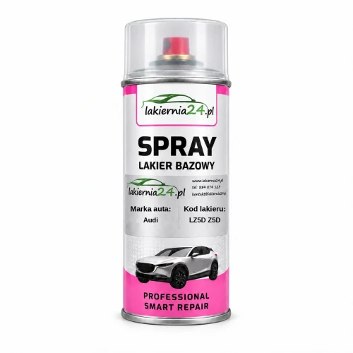 Lakier samochodowy Audi LZ5D Z5D baza w sprayu 400 ml