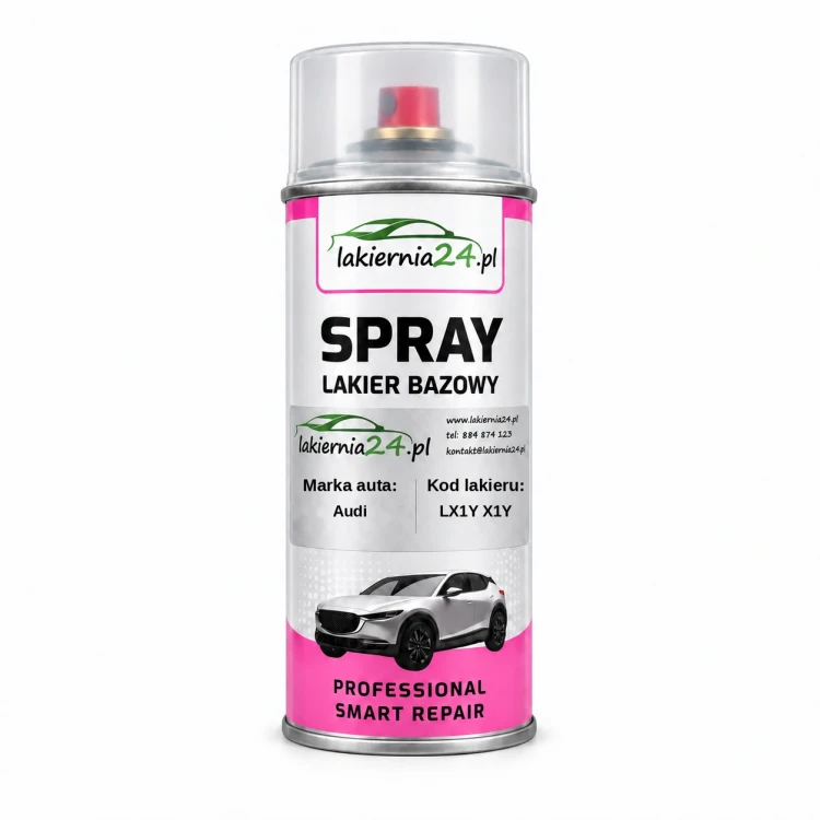 Lakier samochodowy Audi LX1Y X1Y baza w sprayu 400 ml