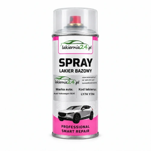 Lakier samochodowy Audi Volkswagen SEAT LY7H Y7H baza w sprayu 400 ml
