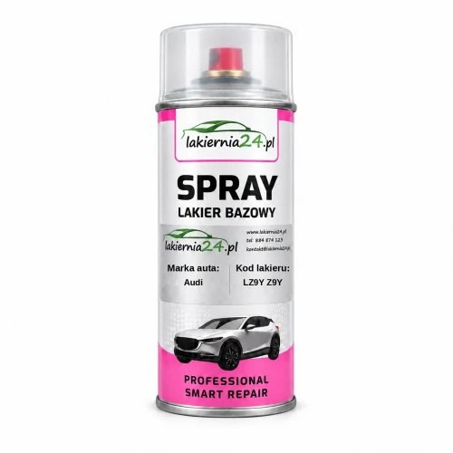 Lakier samochodowy Audi LZ9Y Z9Y baza w sprayu 400 ml