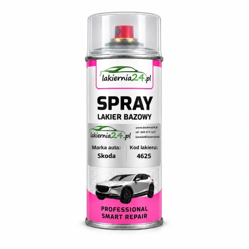 Lakier samochodowy Skoda 4625 baza w sprayu 400 ml