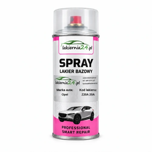 Lakier samochodowy Opel Z20A 20A baza w sprayu 400 ml