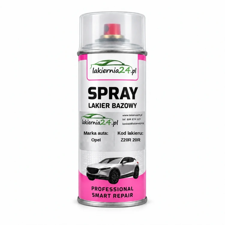 Lakier samochodowy Opel Z20R 20R baza w sprayu 400 ml
