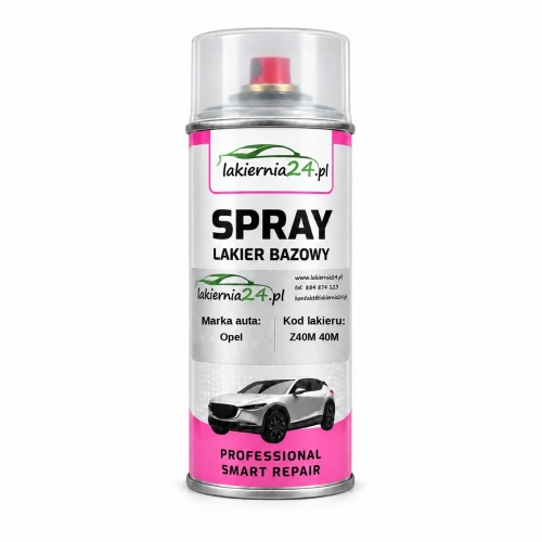 Lakier samochodowy Opel Z40M 40M baza w sprayu 400 ml