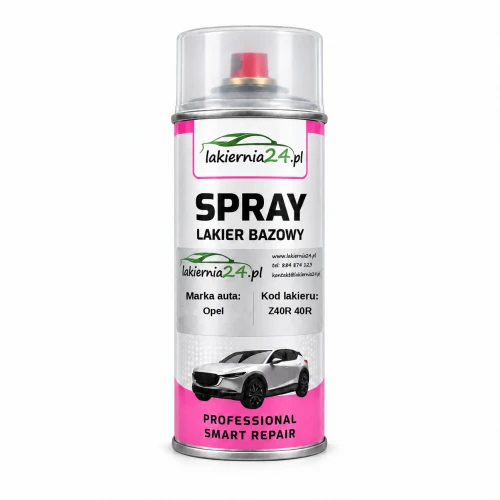 Lakier samochodowy Opel Z40R 40R baza w sprayu 400 ml