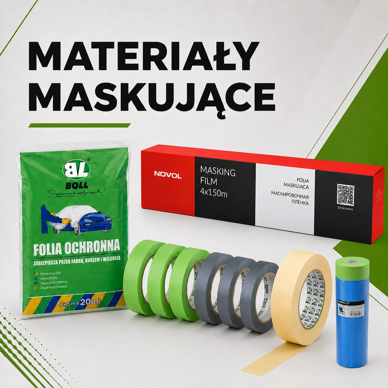 folie i materiały maskujące