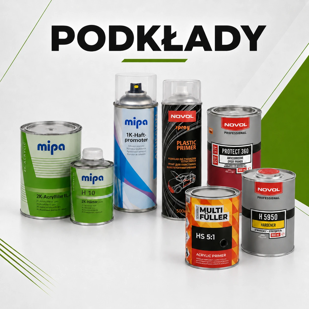 podkłady akrylow i antykorozyjne